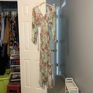 Ark and co tie dye cut out dress